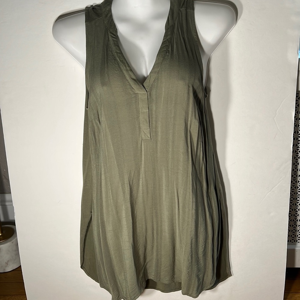 Maeve olive top, size S